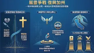 【祈安牧師競選加州州長系列之一】為加州而戰