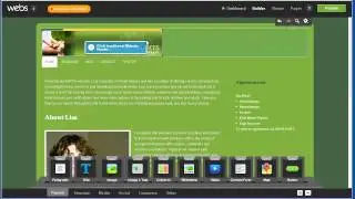 Customizing Website Header with Webs.com Website Builder