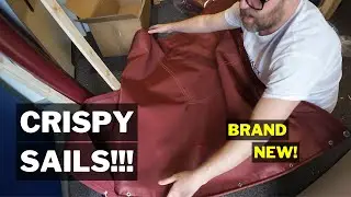 Brand New Drascombe Lugger Sails And A New FlagStaff Too!