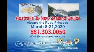 Cruise Brothers Australia - New Zealand  Cruise 2020