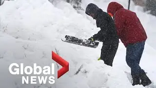 US states prepare for heavy snow as others clean up from storm