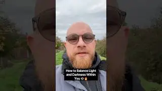 Balance Light & Darkness 👁️ | The Key to Awakening #YinAndYang #GodWithin