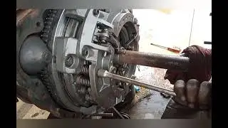 como fazer a troca da embreagem do trator MF 292 traçado.