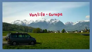 Indie camper through Europe // Sketchbook tour of each day