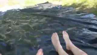 Wasserrutschbahn