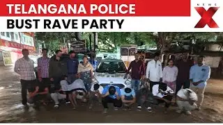 Telangana Police Bust Rave Party at Moinabad Farmhouse, 65 Detained Including Minors | NewsX