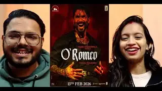 O`Romeo reaction Peek Into World Of O'Romeo - Shahid Kapoor | Triptii Dimri | Disha Patani #reaction