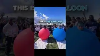 iShowSpeed VS Steak (BALLOON RACE)🤯🔥 #ishowspeed #steak #balloonrace
