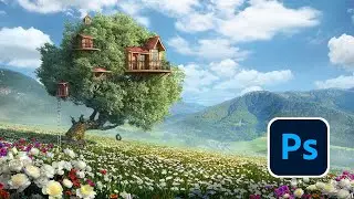 Treehouse | Matte Painting | Photoshop