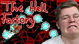 THE HELL FACTORY 100% COMPLETE // Extreme Demon // Geometry Dash 2.2