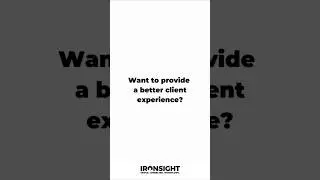 Level Up Your Client Experience with IronSight Pro for Service Providers #energyservices #oilandgas