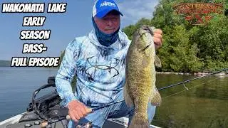 WAKOMATA LAKE EARLY SEASON BASS- New full length episode