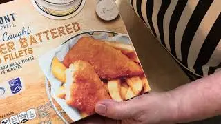 Fast Food Fish Sandwich at Home