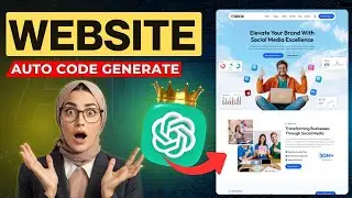How to Create Website Using ChatGPT 5 🚀| HTML, CSS, JavaScript | (2025)
