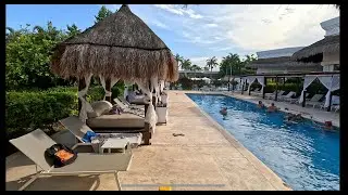 Grand Riviera Princess Platinum Club Lounge and Pool Walkthrough Playa Del Carmen 