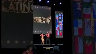 EUROSON LATINO 2023 - 🏆 1e place BACHATA CLASSIC PRO 🇲🇽 MEXIQUE DIEGO & GABY #eurosonlatino