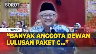 Mendikdasmen Ungkap Banyak Anggota Dewan Lulusan Paket C