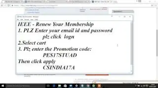 How to Renew your IEEE Membership