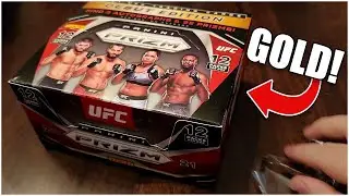 WOW! Two GOLD Cards! Opening Panini Prizm UFC