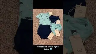 Obsessed with bamboo baby clothes! #boymama #kyte #bamboo