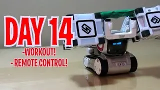 Cozmo - Day 14: WORKING OUT WITH CUBES + REMOTE CONTROL (Anki's New Robot Review!)
