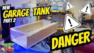 Part 2: New Garage Tank - Tank moving finesse!!!