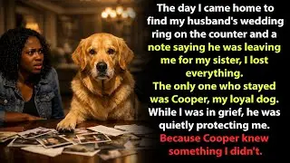 They stole everything from me except my dog—then he led me to their darkest secret
