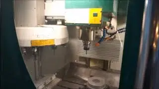#26 CNC propeller machining