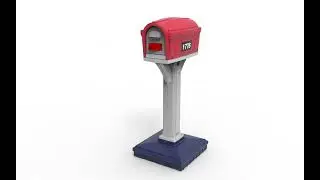 360 & Assembly | Dig-Free Easy Up All-American Mailbox | American Home by Simplay3
