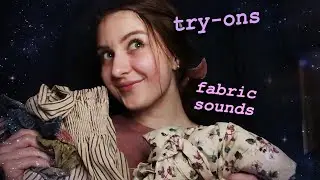ASMR | Boutique Clothing Haul/Try On (Show and Tell, Whispers, Fabric Sounds, Links in Description)