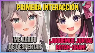 AZKi y Botan hablan por primera vez - Hololive