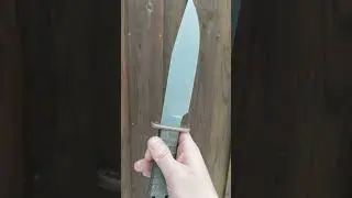 Best Bowie Knife You'll see today #bowieknife #edc #customknives #handmade #bushcraft #survival