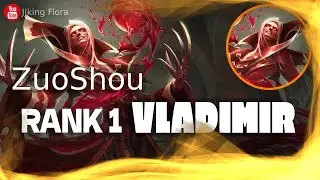 🔴 ZuoShou Vladimir vs Qiyana - ZuoShou Rank 1 Vladimir Guide