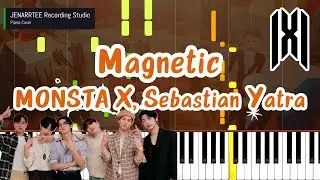 MONSTA X, Sebastián Yatra 'Magnetic' Piano Cover
