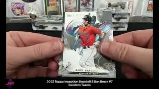2023 Topps Inception Baseball 8 Box Break #7