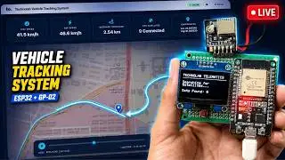 Build a Real-Time IoT Vehicle Tracking System with ESP32 & GP-02 | Live GPS Dashboard