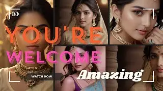 Radiant Glamour: Dazzling Jewelry Meets Divine Beauty | ModelMixTunes