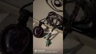 New charcoal colour macrame necklace lineup updated #art #handmade #artist #macramenecklace