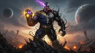 Venom Thanos Hybrid: The End of the Marvel Universe (Simulation)