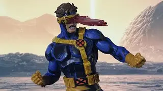 Mcfarlane 1:10th Scale Cyclops Statue Based From X-Men Issue #1 Unboxing & Review