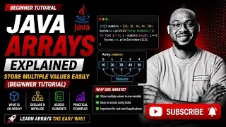 Java Arrays Explained | Store Multiple Values Easily (Beginner Tutorial)