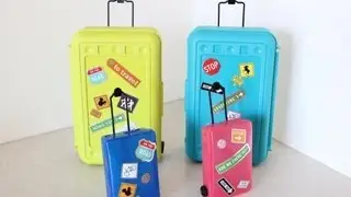 How to Make Doll Luggage | Suitcase | Plus Darbie Show Beginnings