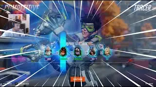 80% PULSE STICK RATE! SSG Sugarfree CANNOT LOSE On TRACER! Overwatch 2 Season 16 Gameplay!
