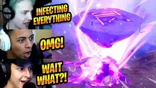 STREAMERS REACT TO NEW VOLCANO CUBE EVENT - Fortnite Best Moments & Fortnite Funny Moments #170