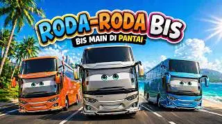 🚌 Roda-Roda Bis &ndash; Lagu Terpopuler | Animasi 3D Lucu & Ceria 🚌