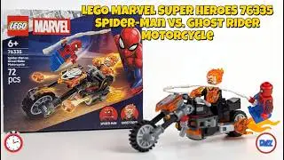 LEGO&reg; Marvel Super Heroes 76335 Spider-Man vs. Ghost Rider Motorcycle Speed Build