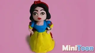 snow white princess Play Doh tutorial