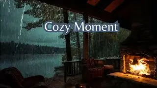 &ldquo;Rain 🌧️ and Fireplace with Soft Guitar Music | Relax, Sleep, Study&rdquo;📖 