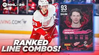 NEW RANKED LINE COMBOS! | NHL 26 HUT LATEST CONTENT!