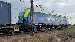 PKP Cargo ET43 006 Dragon 2 przez Racibórz Markowice